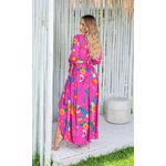 Conjunto Cropped e Saia Cancún Estampado