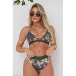 Biquíni Hot Pant Estampado Oceane