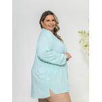 Camisa Feminina Oversized Azul 