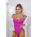 Maiô Cancún Meia Taça Pink