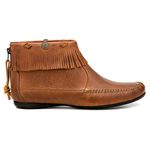 Bota Boho Feminina Cognac