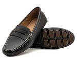 Mocassim Driver Feminino Black 