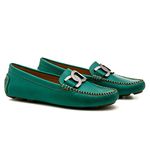 Mocassim Driver Feminino Esmeralda