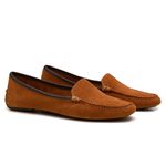 Mocassim Driver Feminino Camel