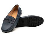 Mocassim Casual Feminino Navy Blue