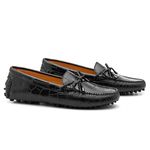 Mocassim Driver Feminino Black Cromo