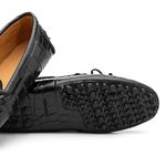 Mocassim Driver Feminino Black Cromo