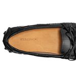 Mocassim Driver Feminino Black Cromo