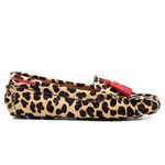 Mocassim Driver Feminino Leopard