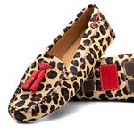 Mocassim Driver Feminino Leopard