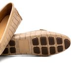 Mocassim Driver Feminino Bege