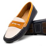 Mocassim Driver Feminino Marinho