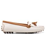 Mocassim Driver Feminino White