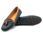 Mocassim Driver Feminino Marinho