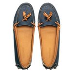 Mocassim Driver Feminino Marinho