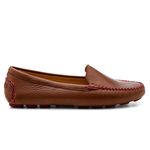 Mocassim Driver Feminino Cognac