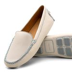 Mocassim Driver Feminino Natural