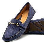 Mocassim Driver Feminino Safira