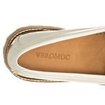 Mocassim Tratorado Feminino Off White
