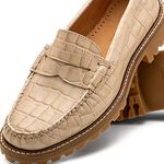 Mocassim Tratorado Feminino Gelo