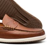 Mocassim Slip On Chestnut