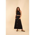 Saia Flora - Versos Denim
