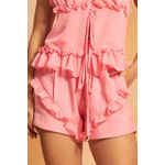 Short Alfaiataria Com Crepe