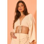 Blusa Lenço Edmara - Versos Denim