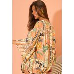 Kimono Lidia Estampado - Versos Denim