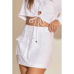 Saia Cibele com Bolso - Versos Denim