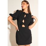 Vestido Larissa Alfaiataria com Laço - Versos Denim