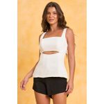 Short Alfaiataria com Passante Elizangela - Versos Denim