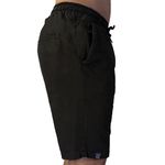 Bermuda Sarja Preta texturizada - Word Class