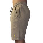 Bermuda Sarja Bege Texturizada - Word Class