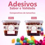Promoção Adesivo Sabor e Validade Personalizado