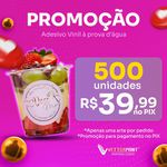 Promoção Rótulos Adesivos à Prova Dágua Personalizados