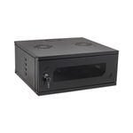 Mini Rack 19" Compact Lite 3U X 370mm Porta Acrílica - ProtectM