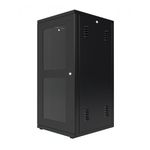 Rack GForce Padrão 19" Polegadas 32U X 870mm de Piso com Visor De Acrílico Preto