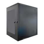 Rack Padrão 19" 12U X 570mm Acrílico Solda Parede - Max Eletron
