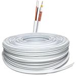 Cabo Coaxial Rf 4mm Vexmo Security 100mts Branco 