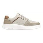 Tênis Casual Masculino Sneaker Ferracini Logan Em Couro Cinza