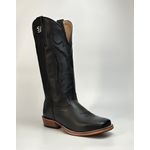 Bota Texana Masculino Em Couro Legítimo Salto Carrapeta Montaria Via horse