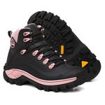 Bota Feminina Chicago Via Livre Coturno em Couro Legìtimo com C.A. 50.885 - Power Girl 