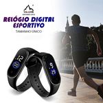 Relógio Digital Unissex Moderno