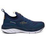 Tênis Masculino Advanced Running Corrida Caminha Academia - Azul Marinho