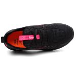 Tênis Feminino Advanced Running Corrida Caminha Academia - Preto com Rosa