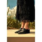 Mule Couro LeBlanc Preto