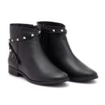 Bota Couro Silva Preto