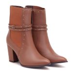 Bota Couro Granette Whisky