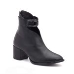 Bota Couro Sakomoto Preto